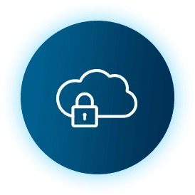 Blue Cloud Icon