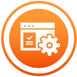 Fully Managed or Flexible Content Management Icon